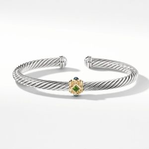 David Yurman two-tone cuff bracelet